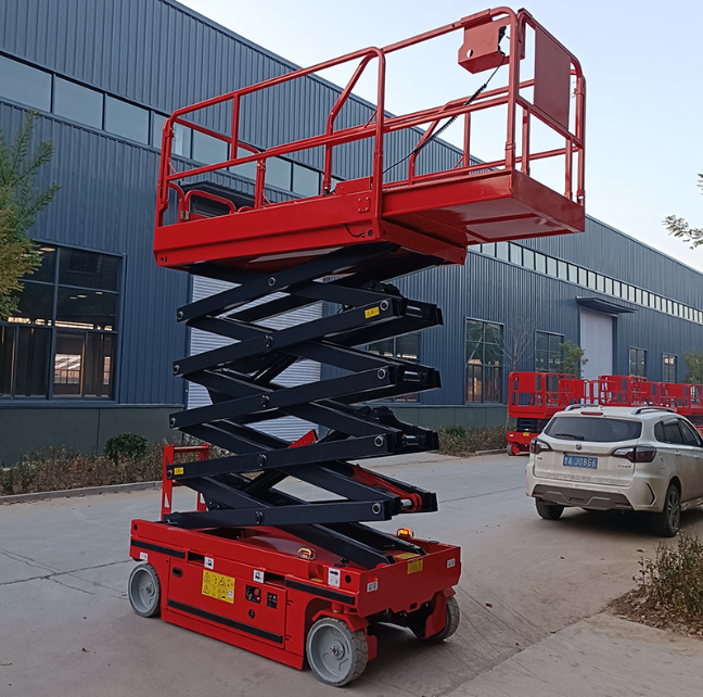 石狮自行走升降机